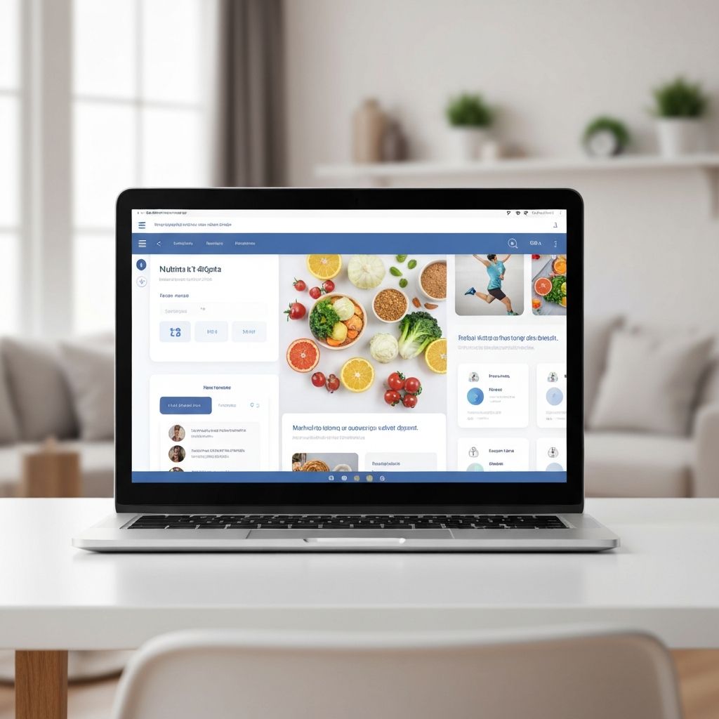 Online platform interface showing educational resources